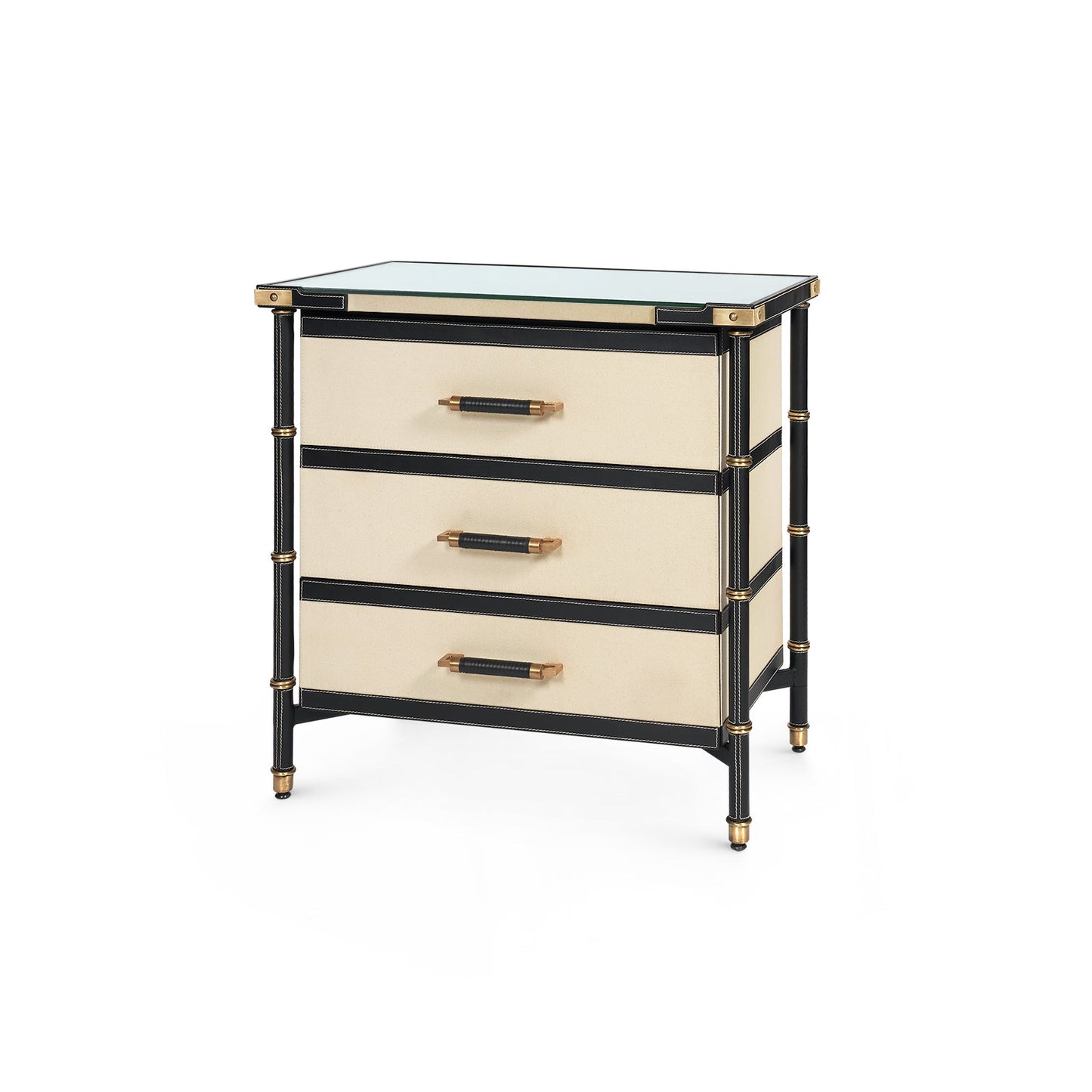 Villa & House Toulon 3-Drawer Side Table