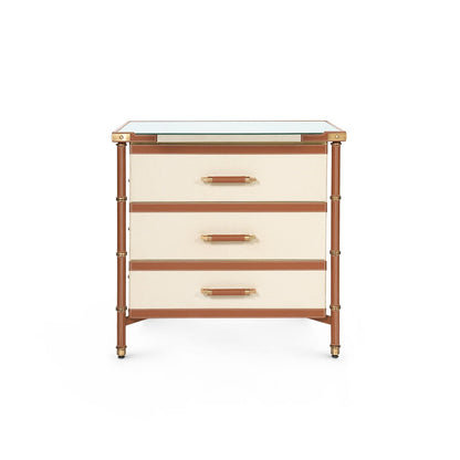 Villa & House Toulon 3-Drawer Side Table