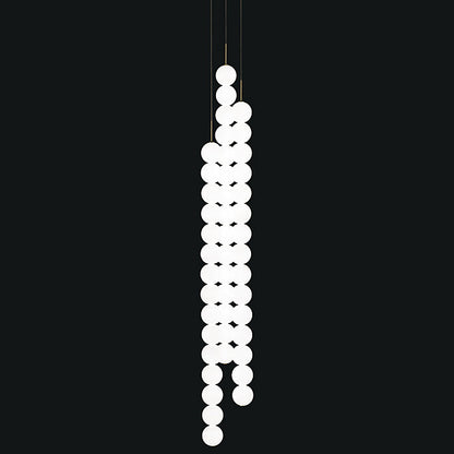 Abacus 15 Sphere 3 LED Chandelier