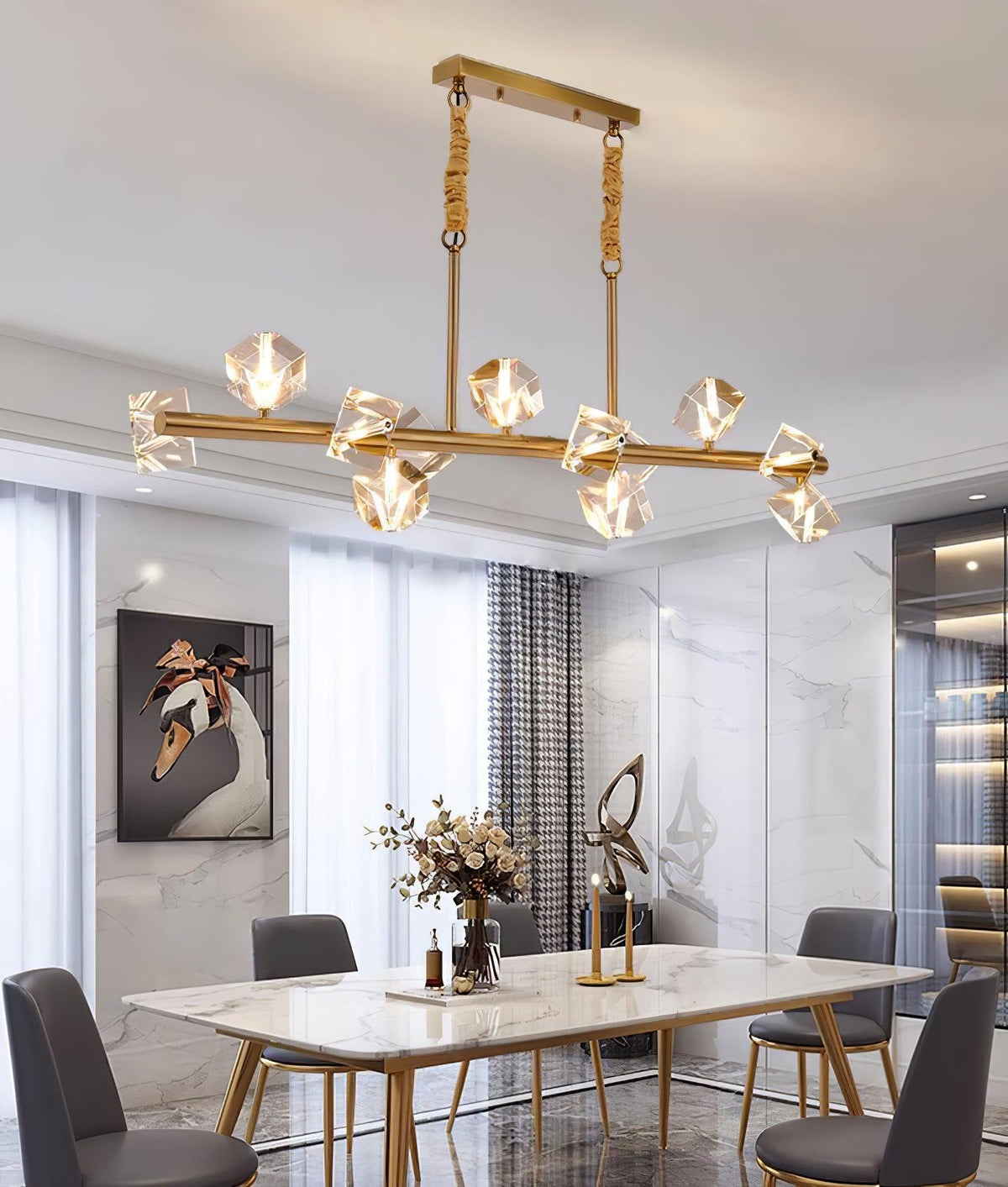 Takku Crystal Chandelier Chandelier