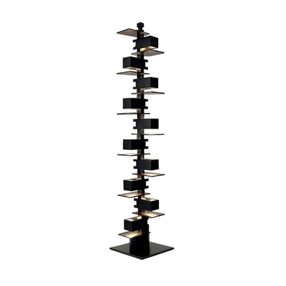 Taliesin Floor Lamp W 16.1″ x H 80.2″ / W 41cm x H 203.6cm / Black / US Plug Floor lamp