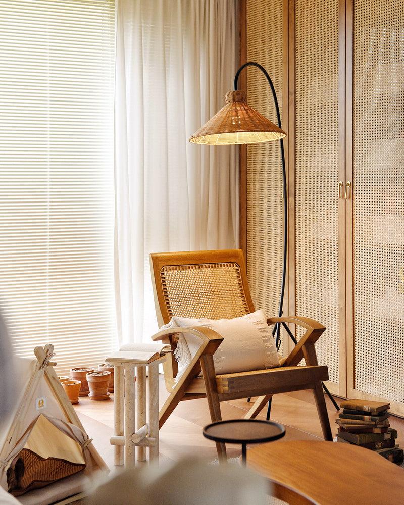 Tana Woven Floor Lamp Floor lamp
