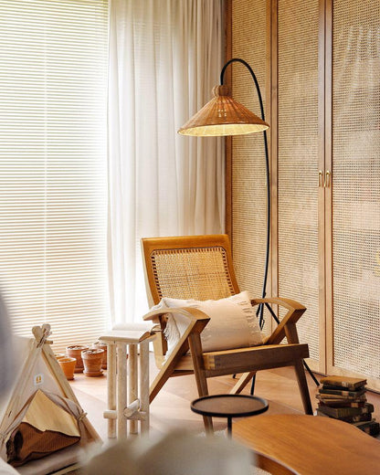 Tana Woven Floor Lamp Floor lamp