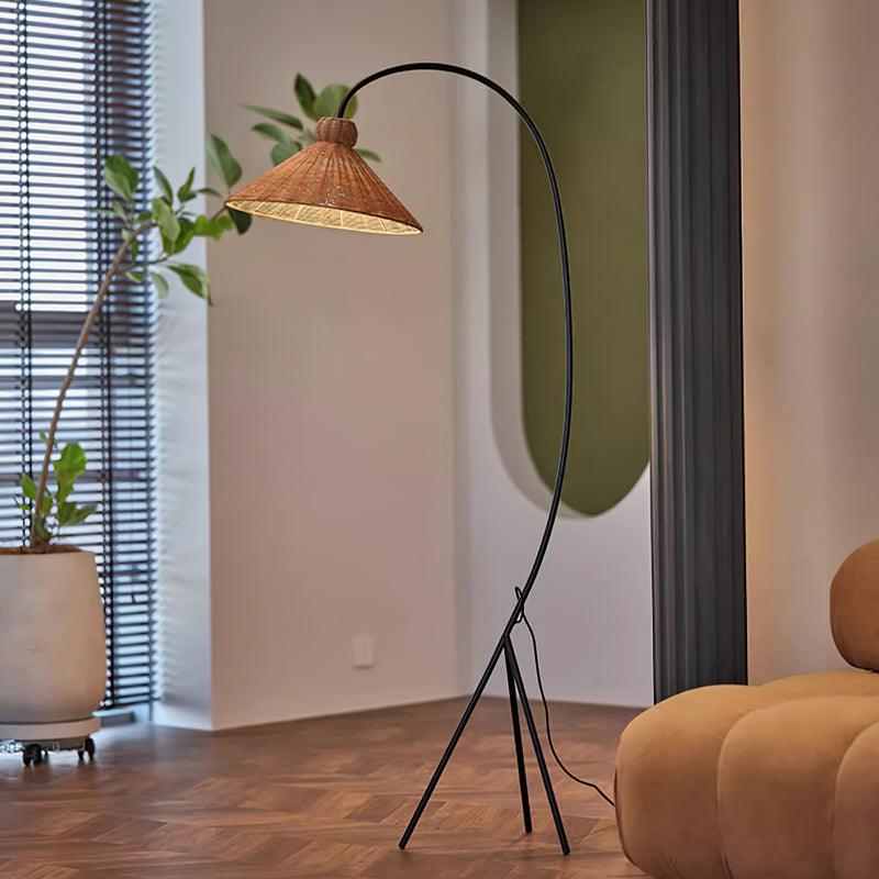 Tana Woven Floor Lamp Floor lamp