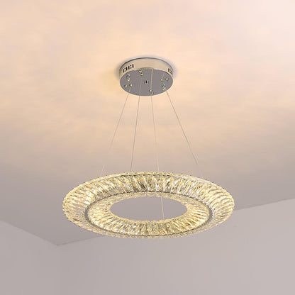 Tanager Geometric Chandelier Dia 15.7″ x H 59″ / Dia 40cm x H 150cm / Silver / Warm White Chandelier