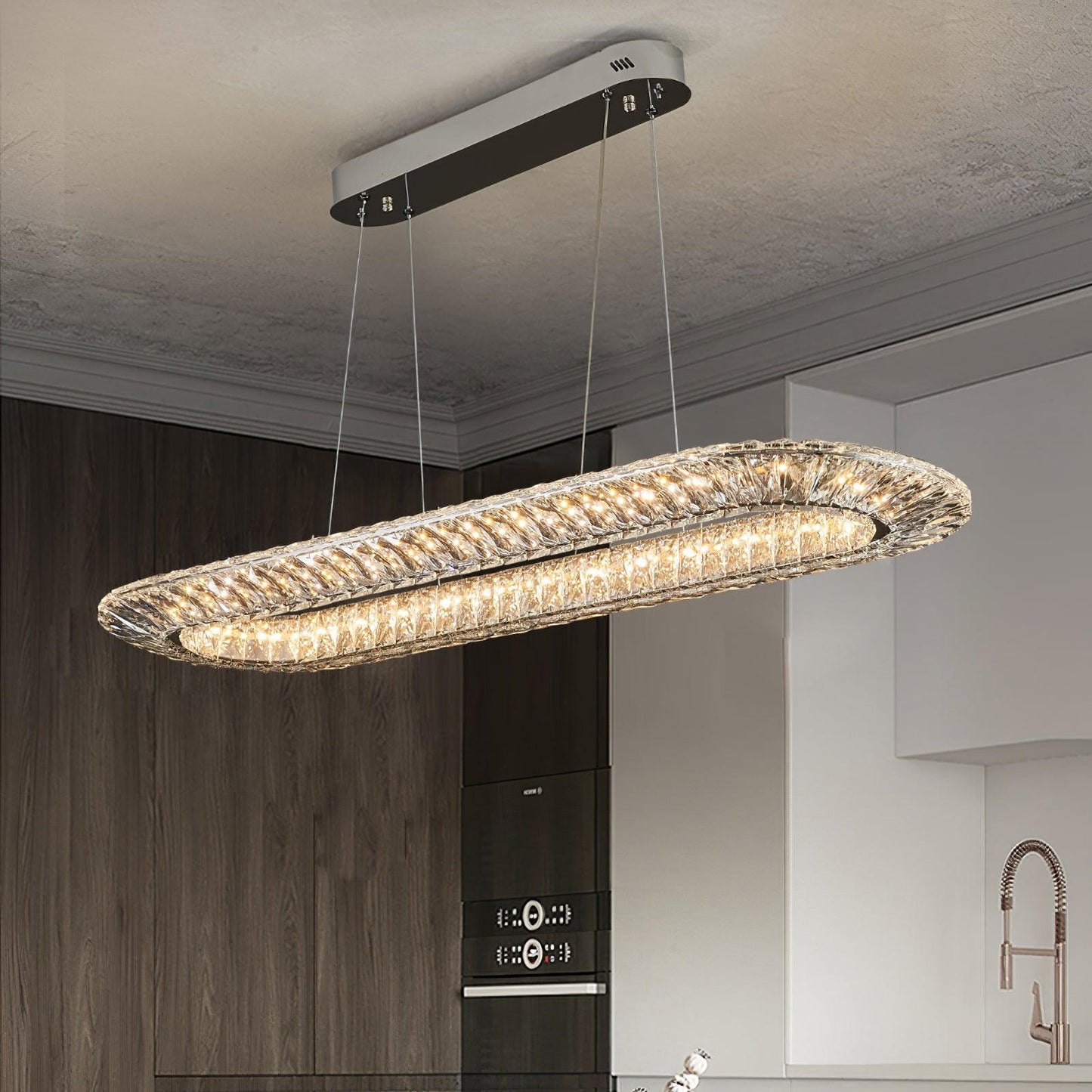 Tanager Geometric Chandelier Chandelier