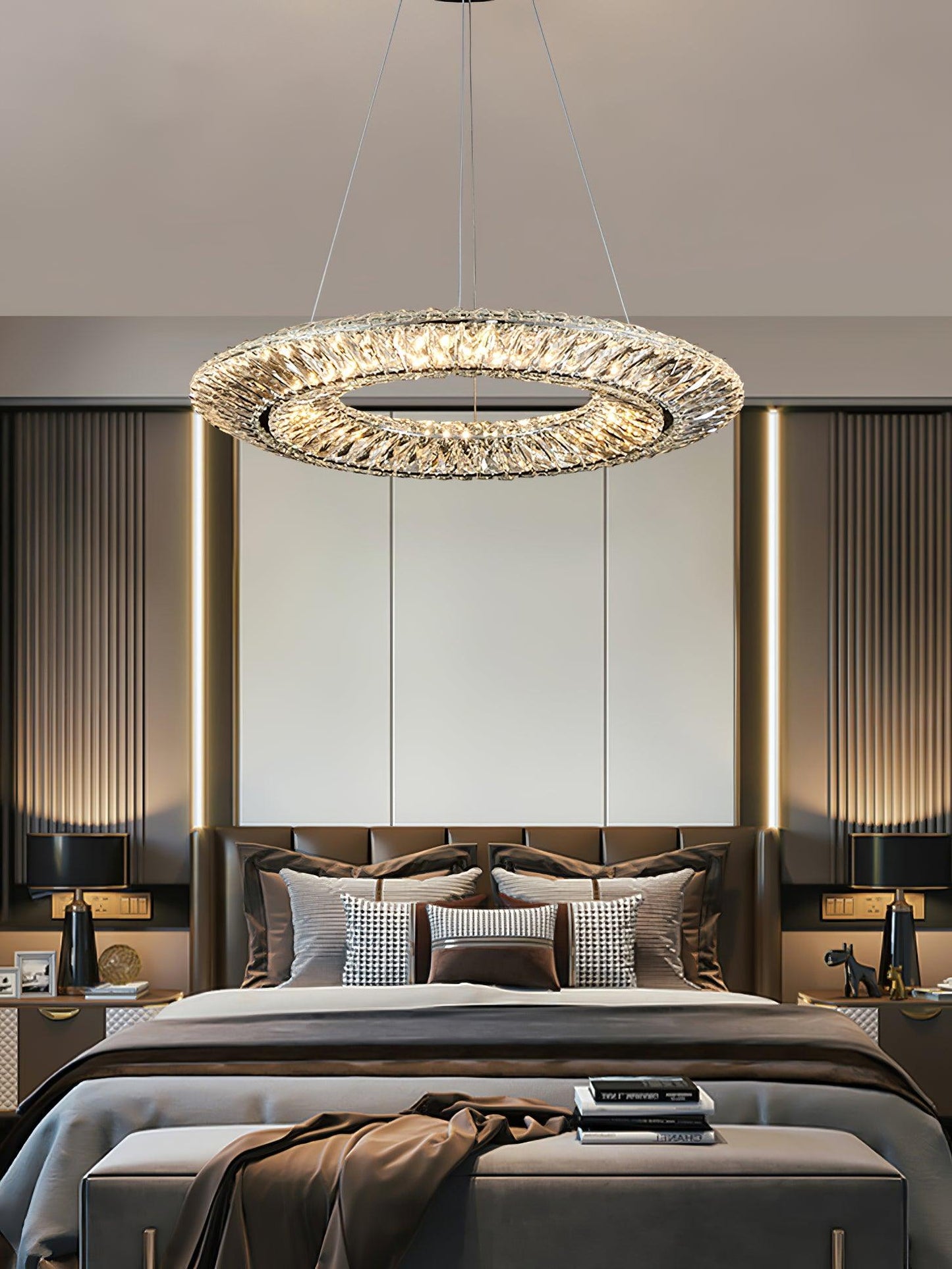 Tanager Geometric Chandelier Chandelier