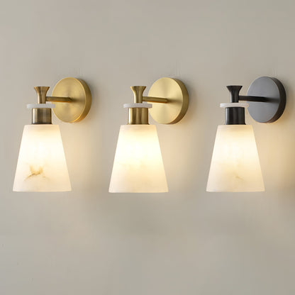 Tapered Alabaster Wall Sconce Wall lamp