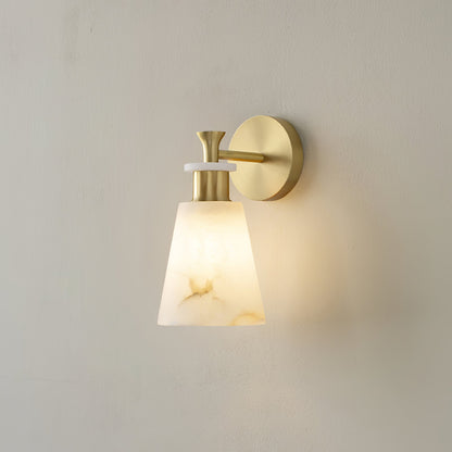 Tapered Alabaster Wall Sconce Wall lamp