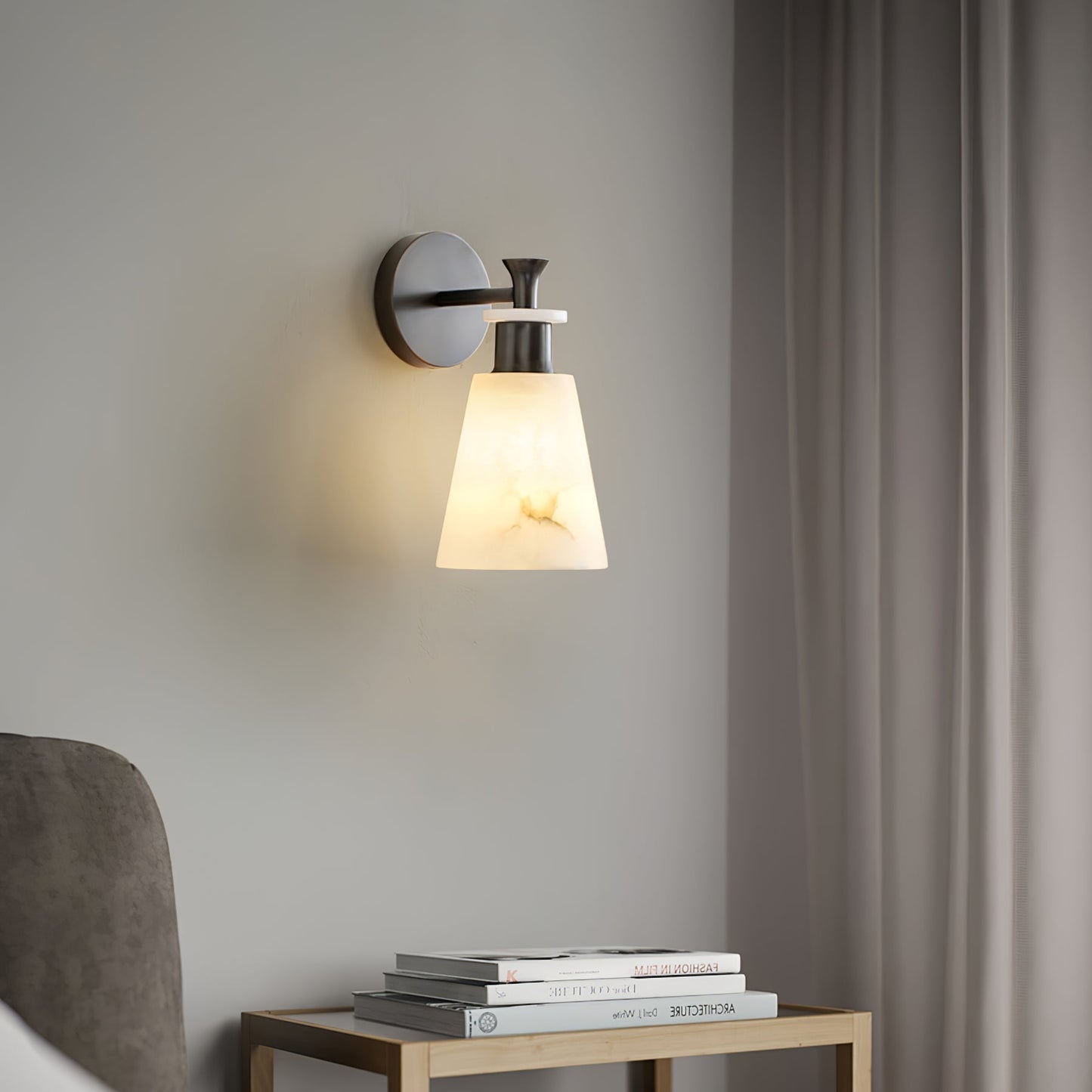 Tapered Alabaster Wall Sconce Wall lamp