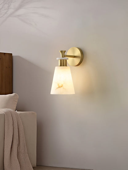 Tapered Alabaster Wall Sconce Wall lamp