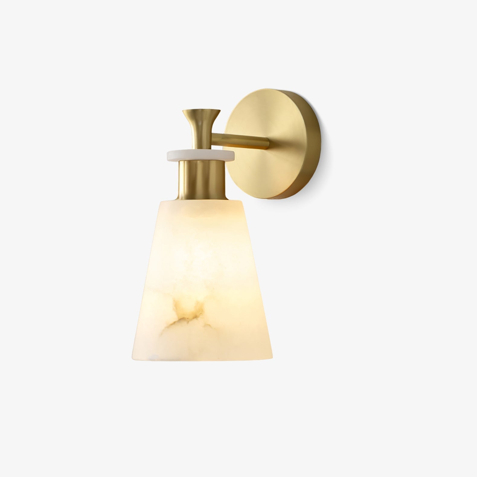 Tapered Alabaster Wall Sconce Wall lamp