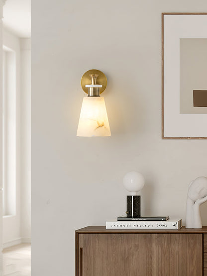 Tapered Alabaster Wall Sconce Wall lamp