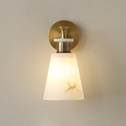 Tapered Alabaster Wall Sconce Wall lamp