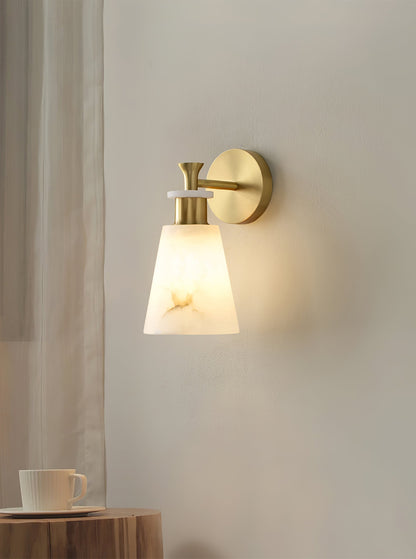 Tapered Alabaster Wall Sconce Wall lamp