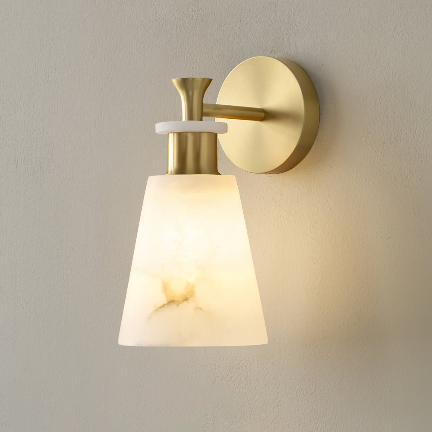 Tapered Alabaster Wall Sconce Wall lamp