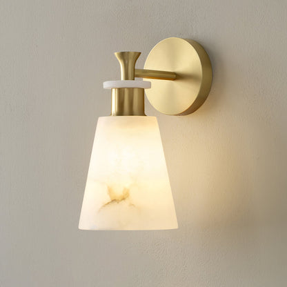 Tapered Alabaster Wall Sconce Wall lamp