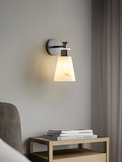Tapered Alabaster Wall Sconce Wall lamp