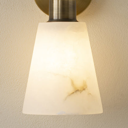 Tapered Alabaster Wall Sconce Wall lamp