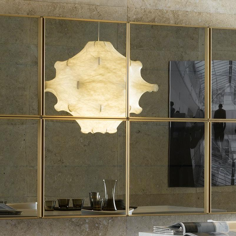 Cocoon Bloom Pendant Lamp Dia 24.8″ x H 19.7″ / Dia 63cm x H 50cm / White Pendant light