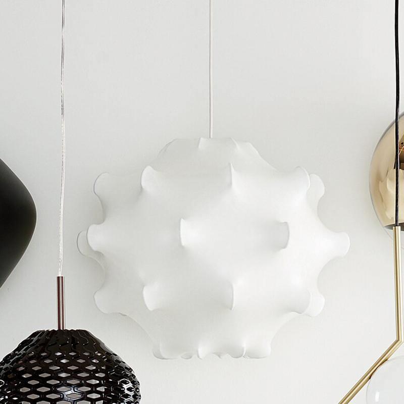 Cocoon Bloom Pendant Lamp Dia 24.8″ x H 19.7″ / Dia 63cm x H 50cm / White Pendant light