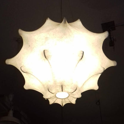 Cocoon Bloom Pendant Lamp Dia 24.8″ x H 19.7″ / Dia 63cm x H 50cm / White Pendant light