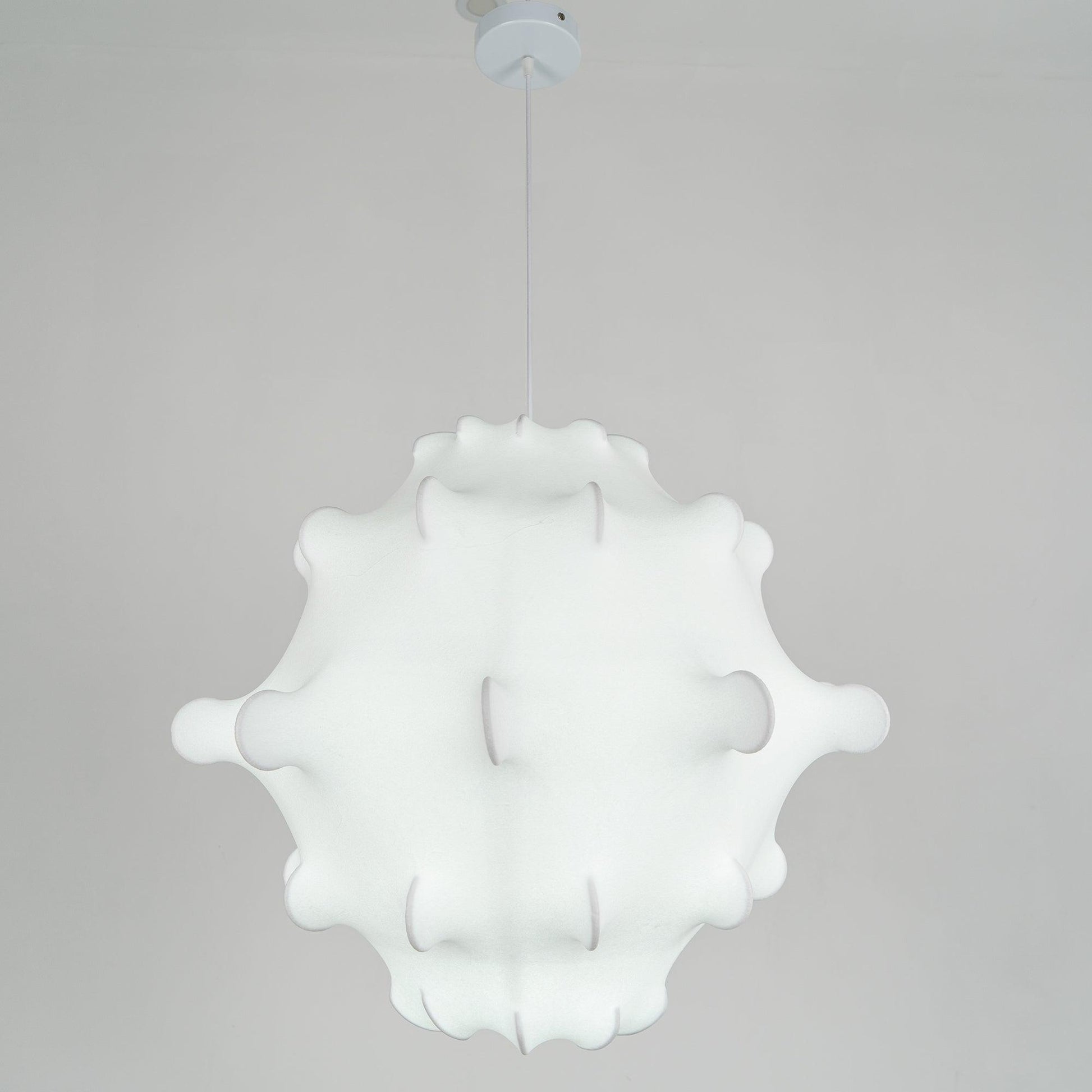 Cocoon Bloom Pendant Lamp Dia 24.8″ x H 19.7″ / Dia 63cm x H 50cm / White Pendant light