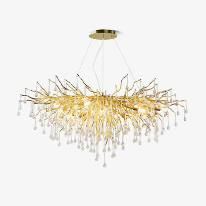 Teardrop Crystal Chandelier Chandelier