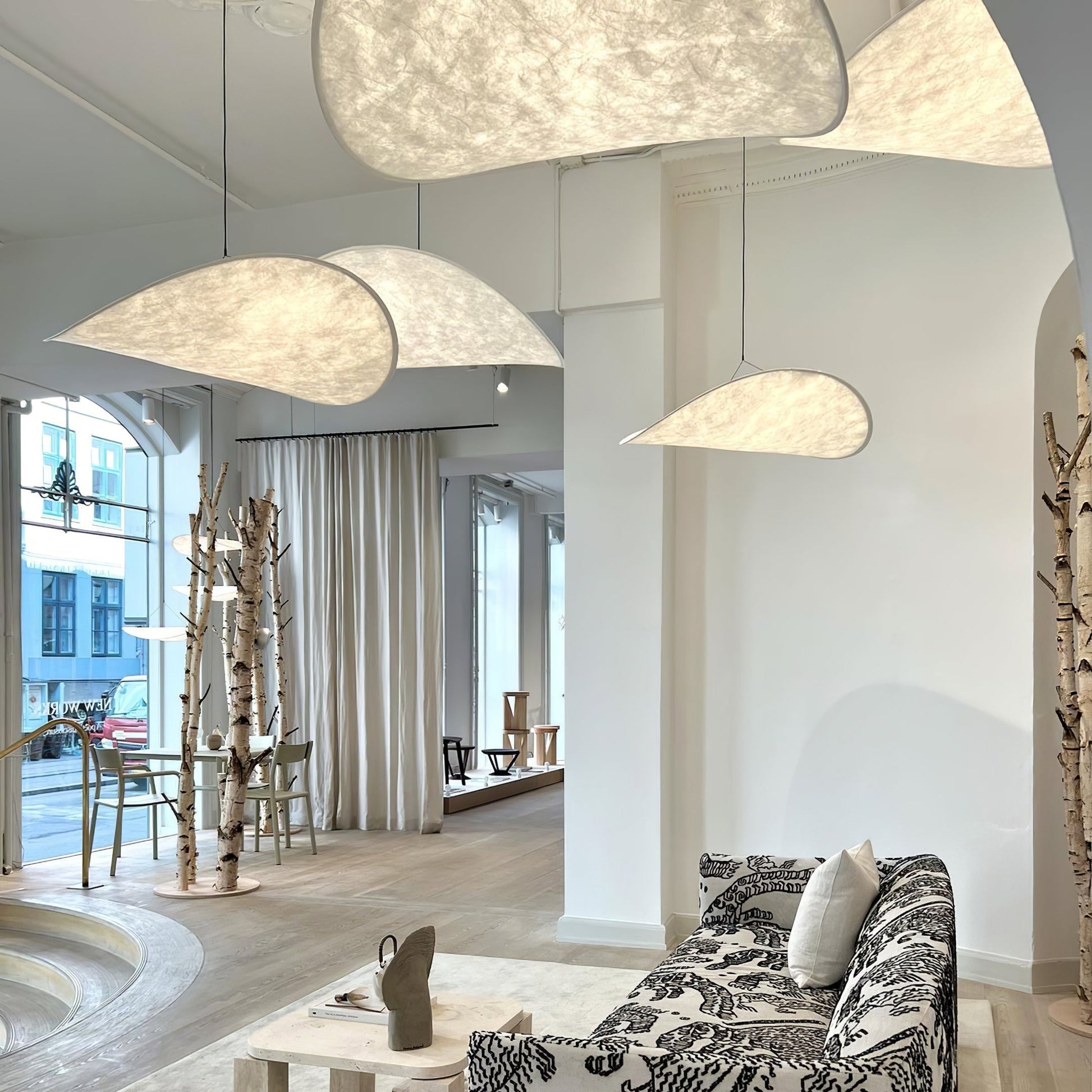 Tense Pendant Swag Light 1001 Pendant light