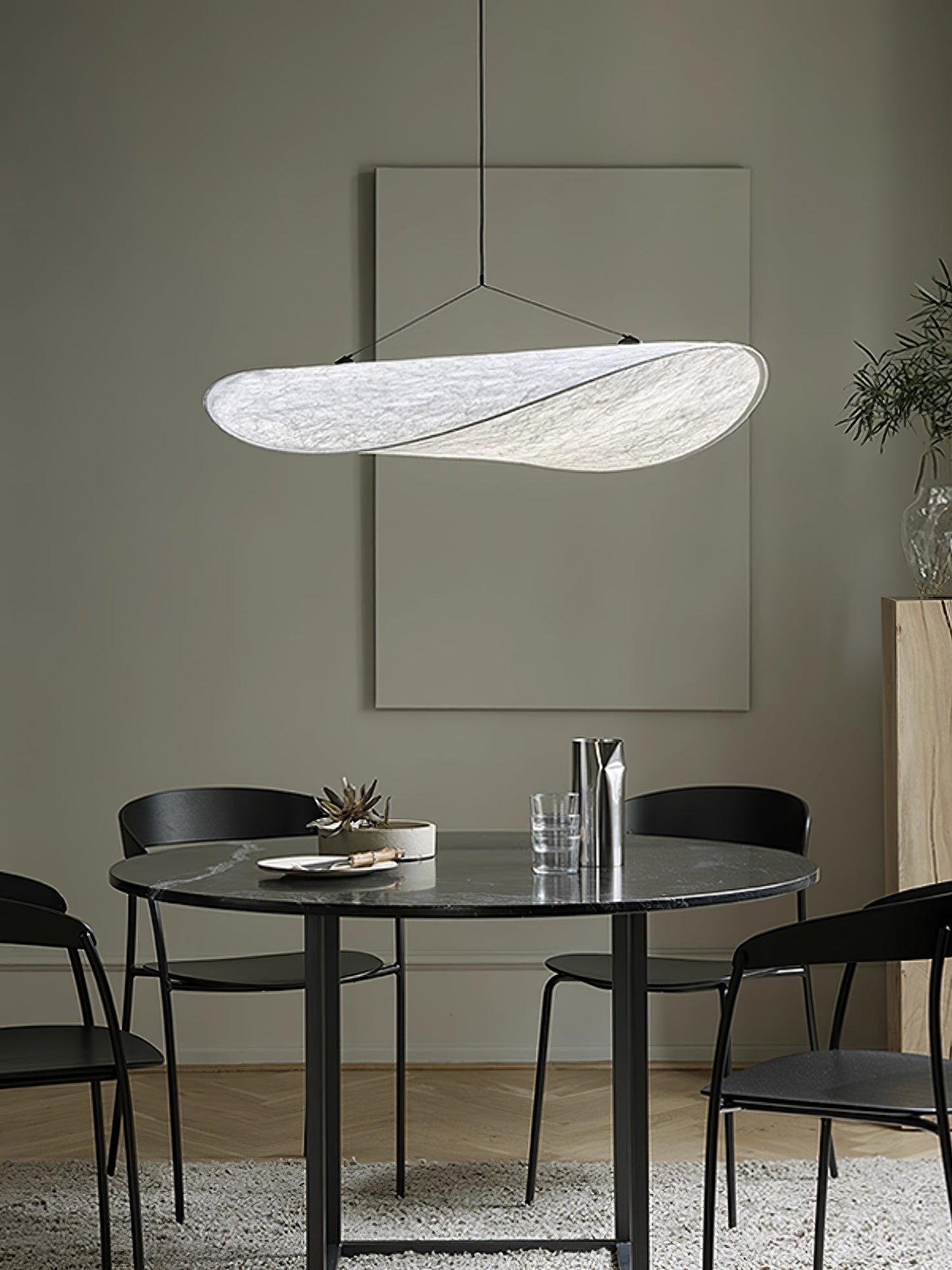 Tense Tyvek Pendant Lamp 1001 Pendant light