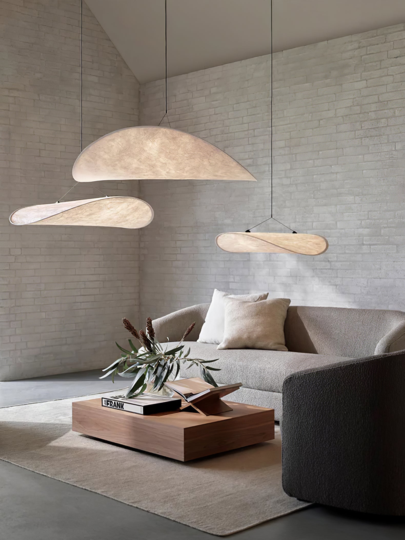 Tense Tyvek Pendant Lamp 1001 Pendant light