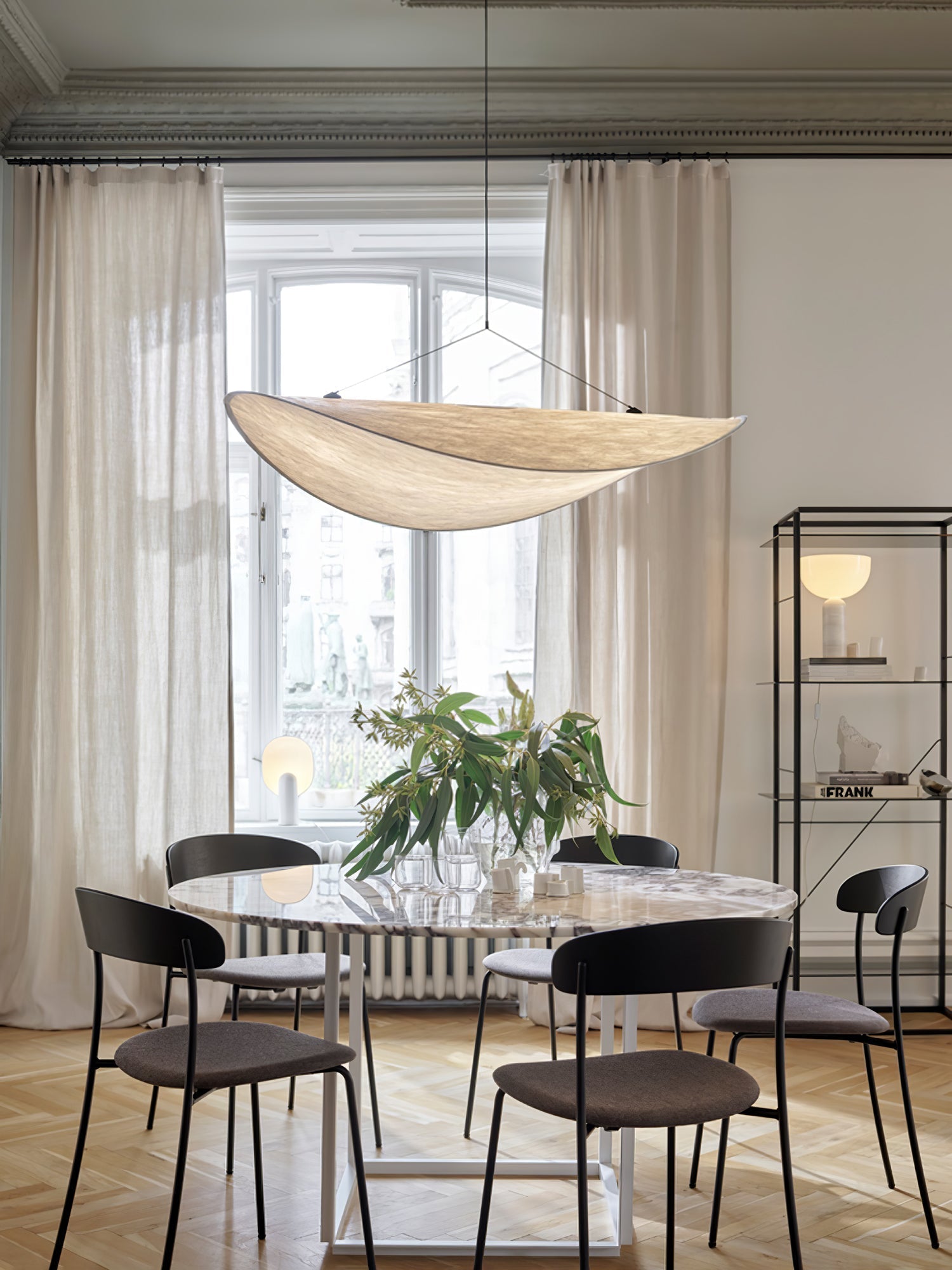 Tense Tyvek Pendant Lamp 1001 Pendant light