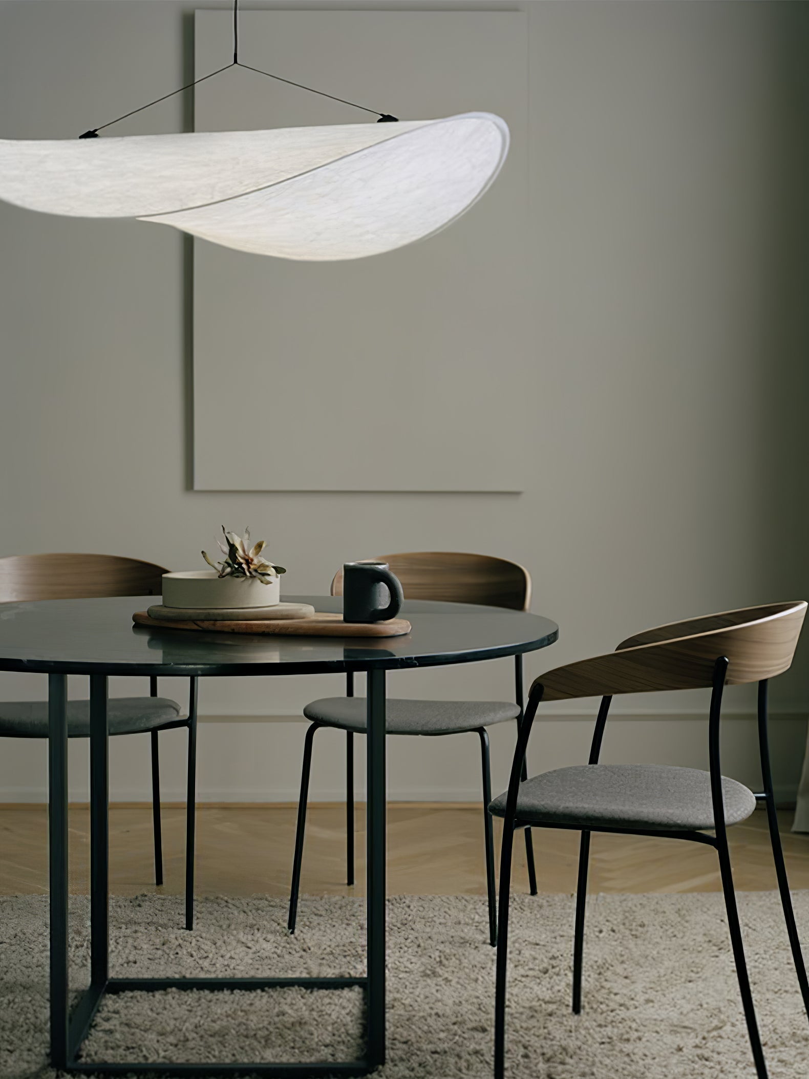 Tense Tyvek Pendant Lamp 1001 Pendant light