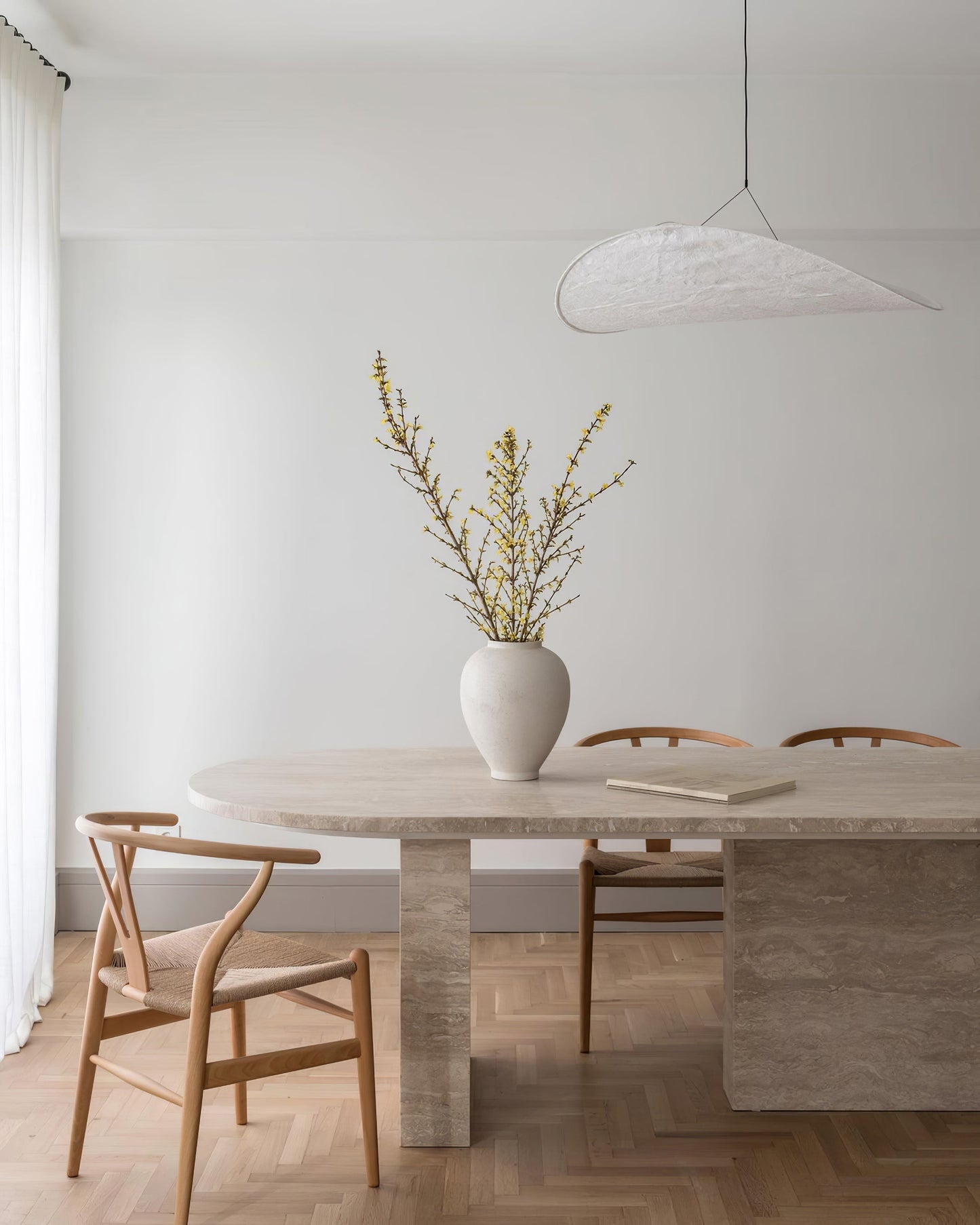 Tense Tyvek Pendant Lamp 1001 Pendant light