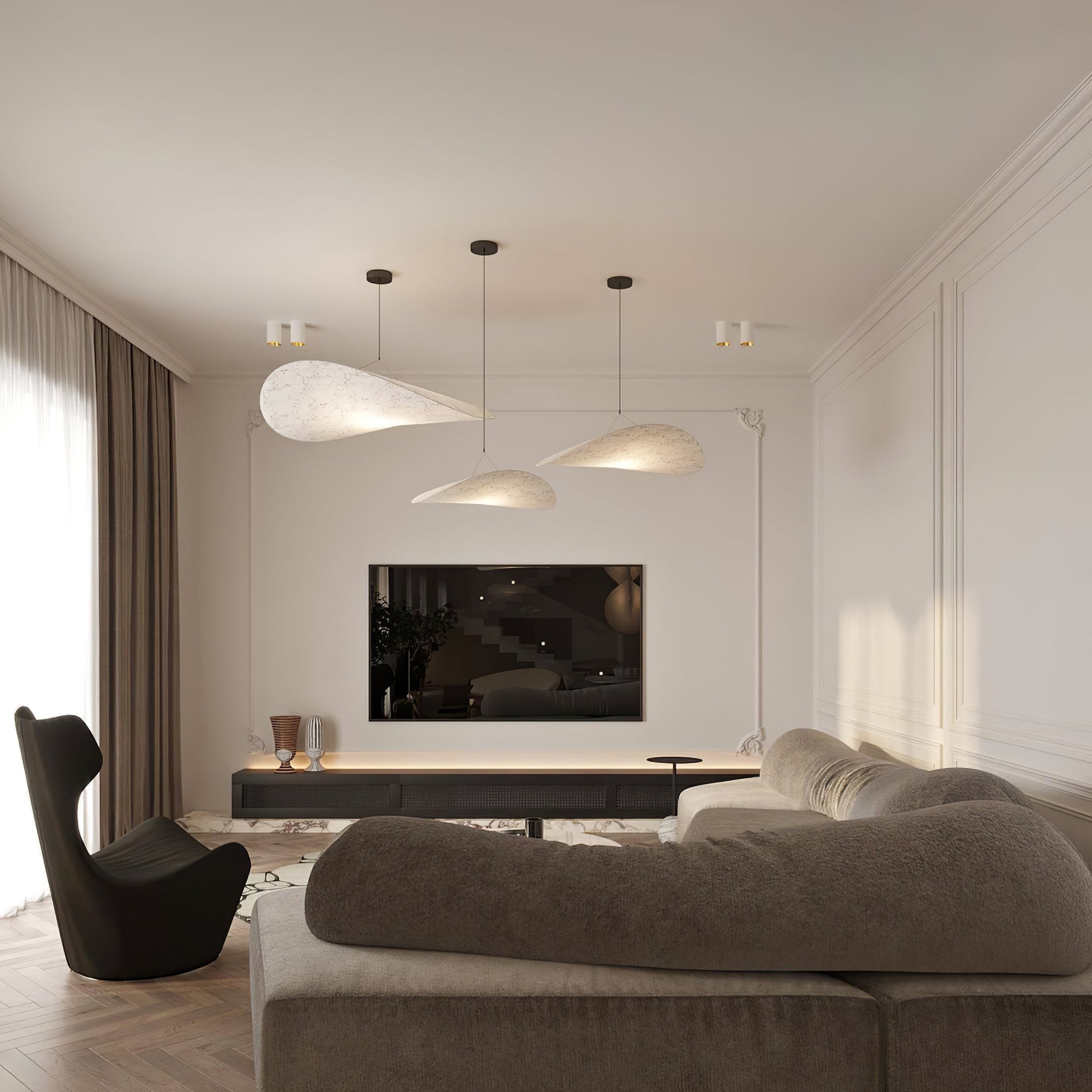 Tense Pendant Swag Light 1001 Pendant light