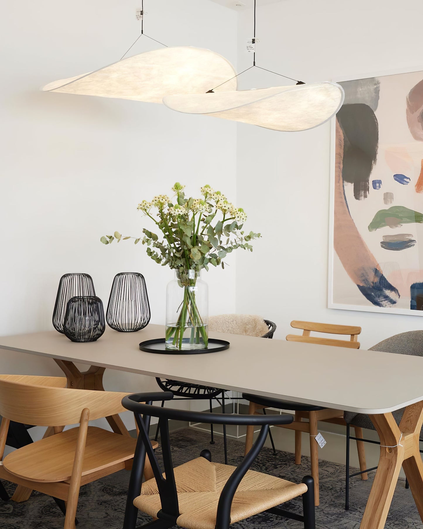 Tense Tyvek Pendant Lamp 1001 Pendant light