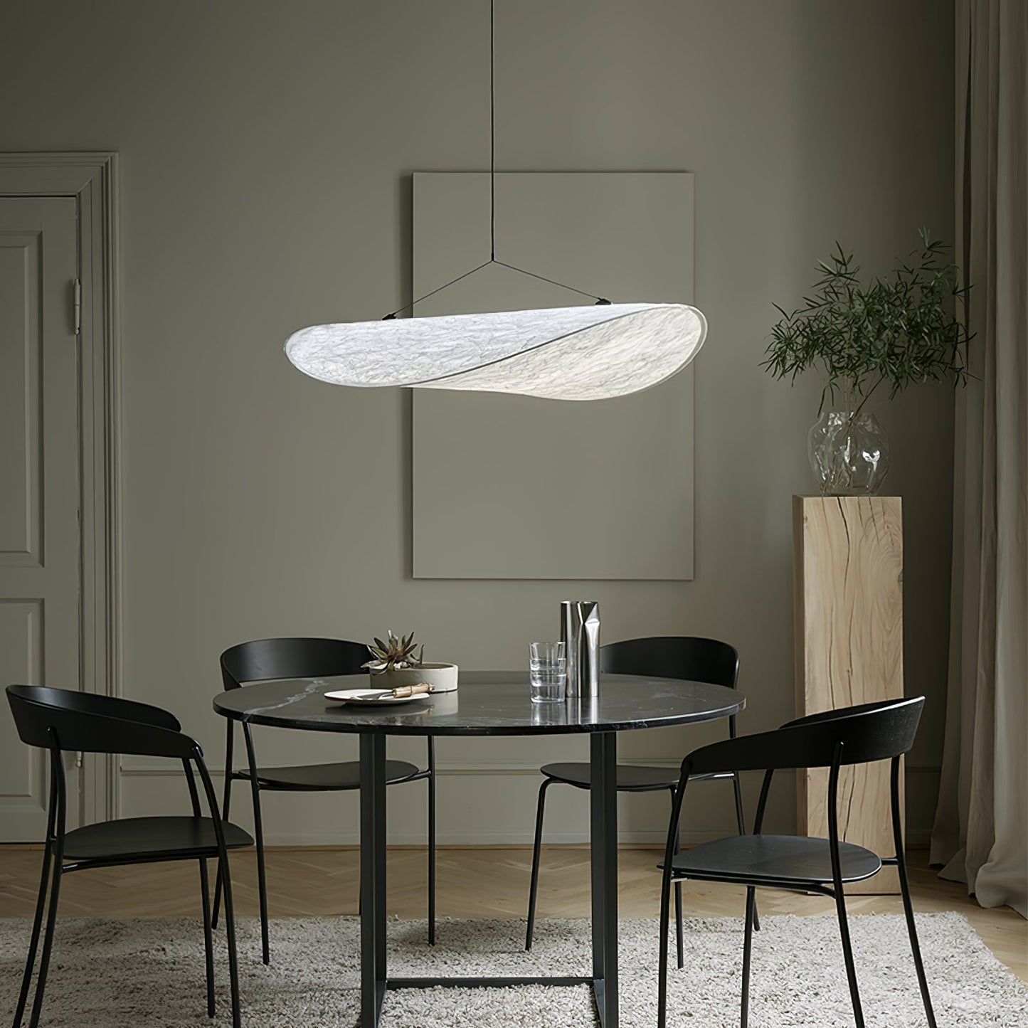 Tense Tyvek Pendant Lamp 1001 Pendant light