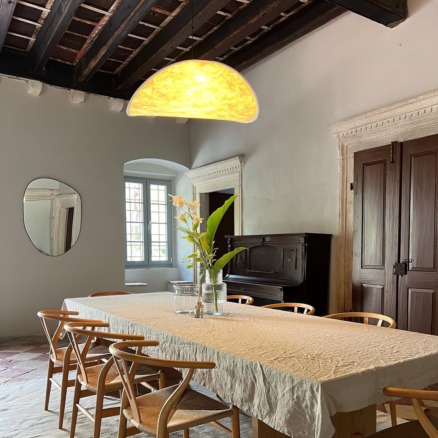 Tense Tyvek Pendant Lamp 1001 Pendant light