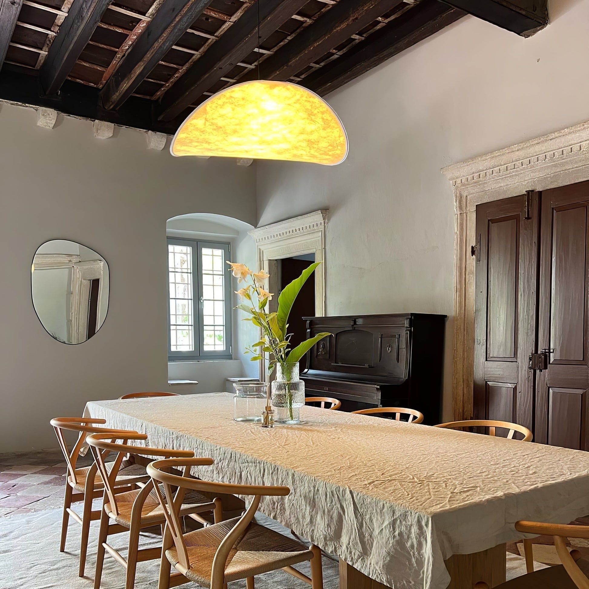 Tense Tyvek Pendant Lamp 1001 Pendant light