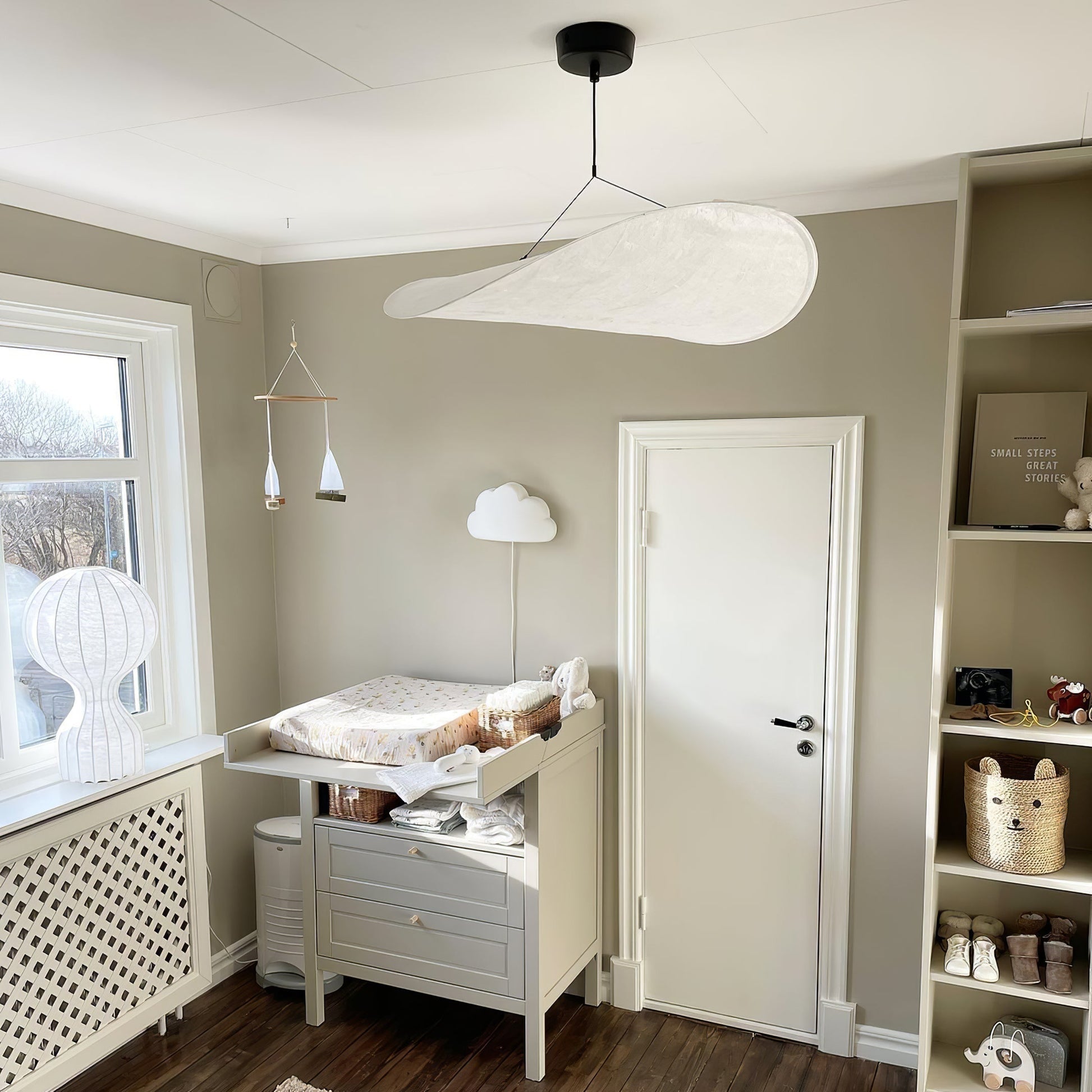 Tense Tyvek Pendant Lamp 1001 Pendant light