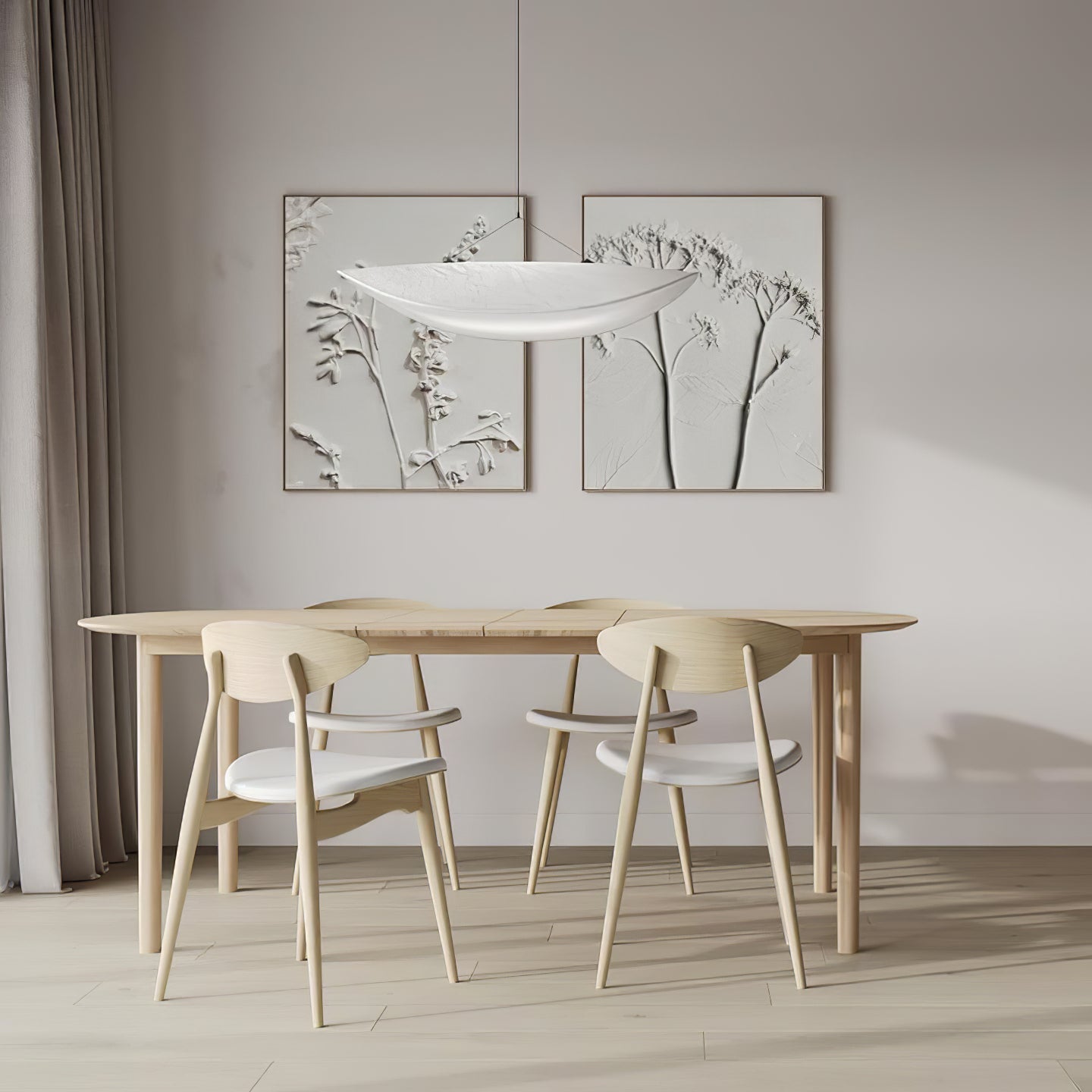 Tense Tyvek Pendant Lamp 1001 Pendant light