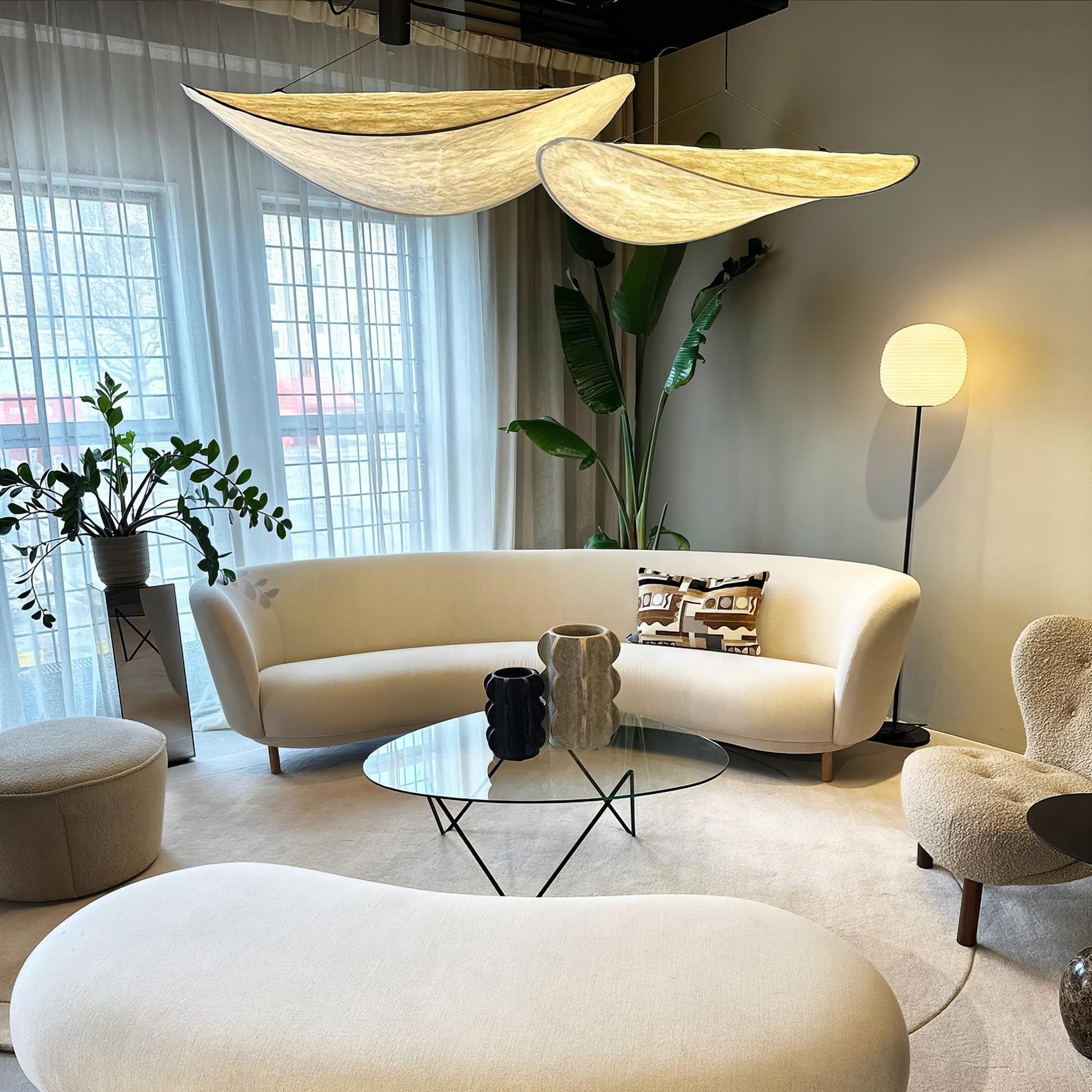 Tense Tyvek Pendant Lamp 1001 Pendant light