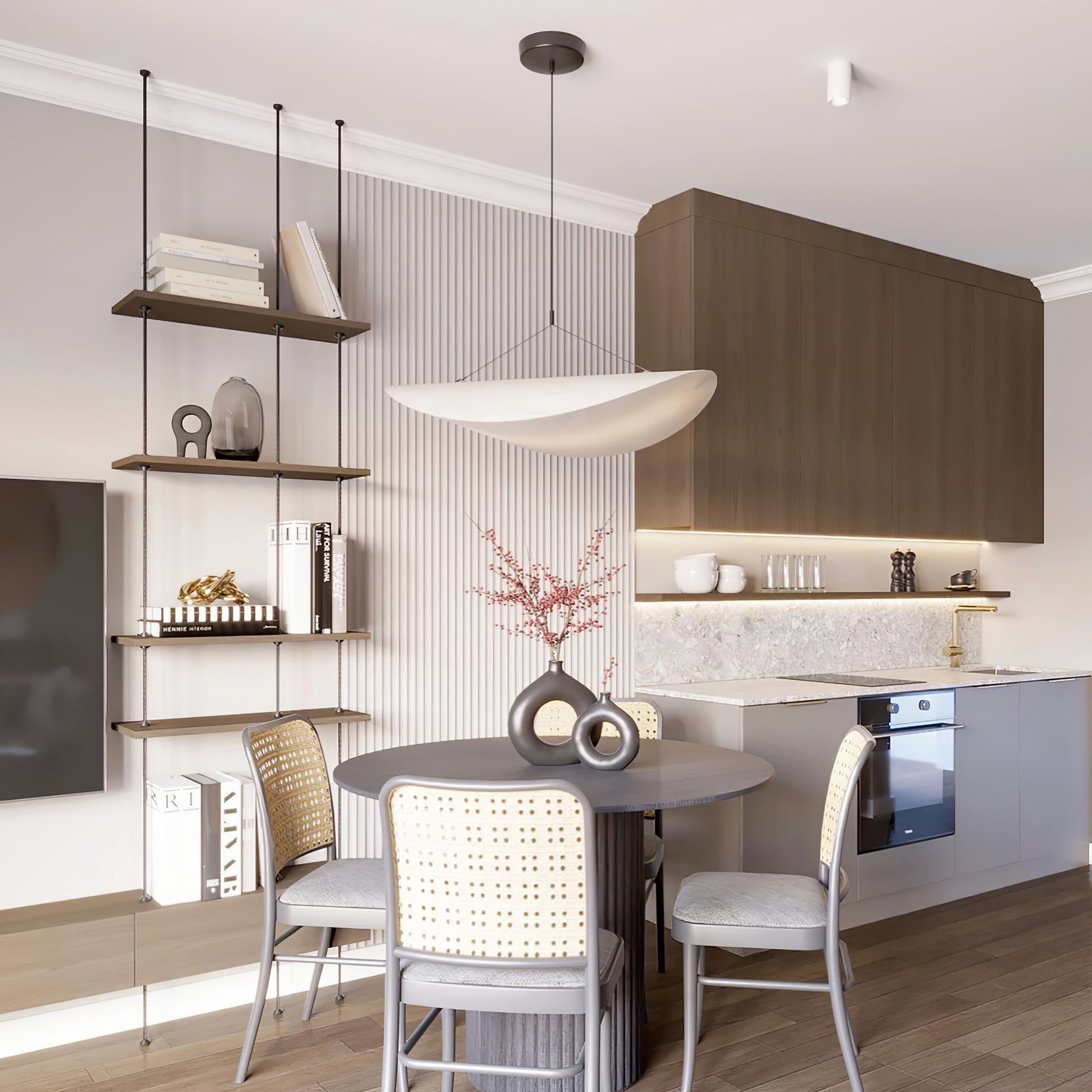 Tense Tyvek Pendant Lamp 1001 Pendant light
