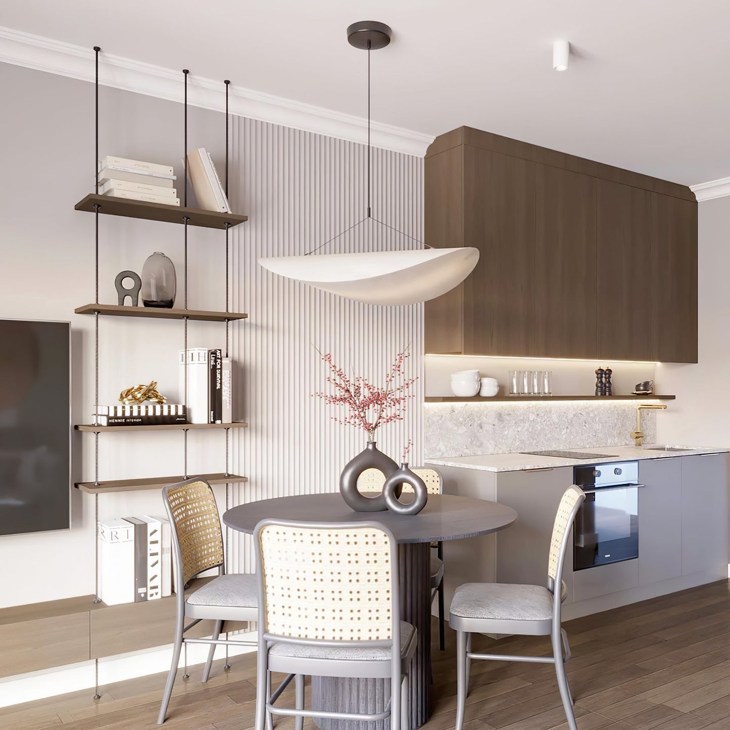 Tense Tyvek Pendant Lamp 1001 Pendant light