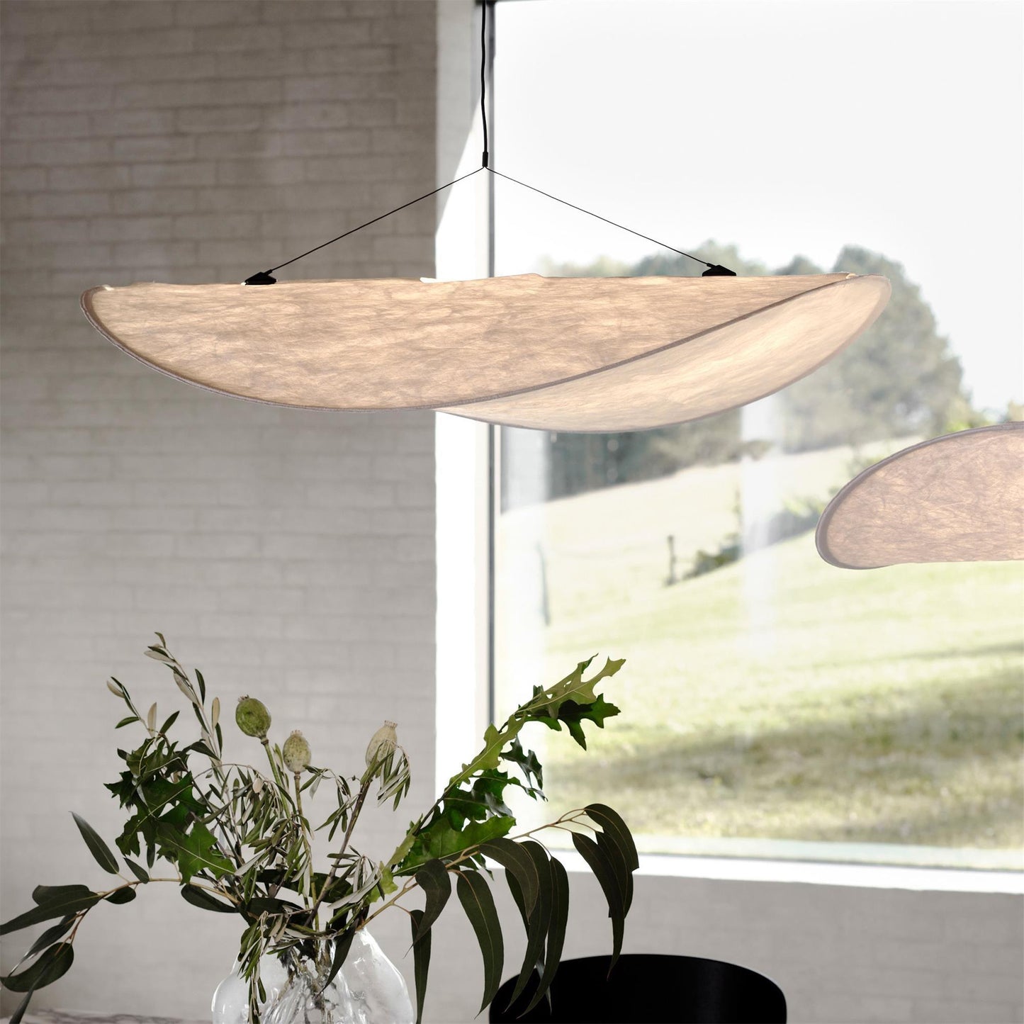 Tense Tyvek Pendant Lamp 1001 Pendant light