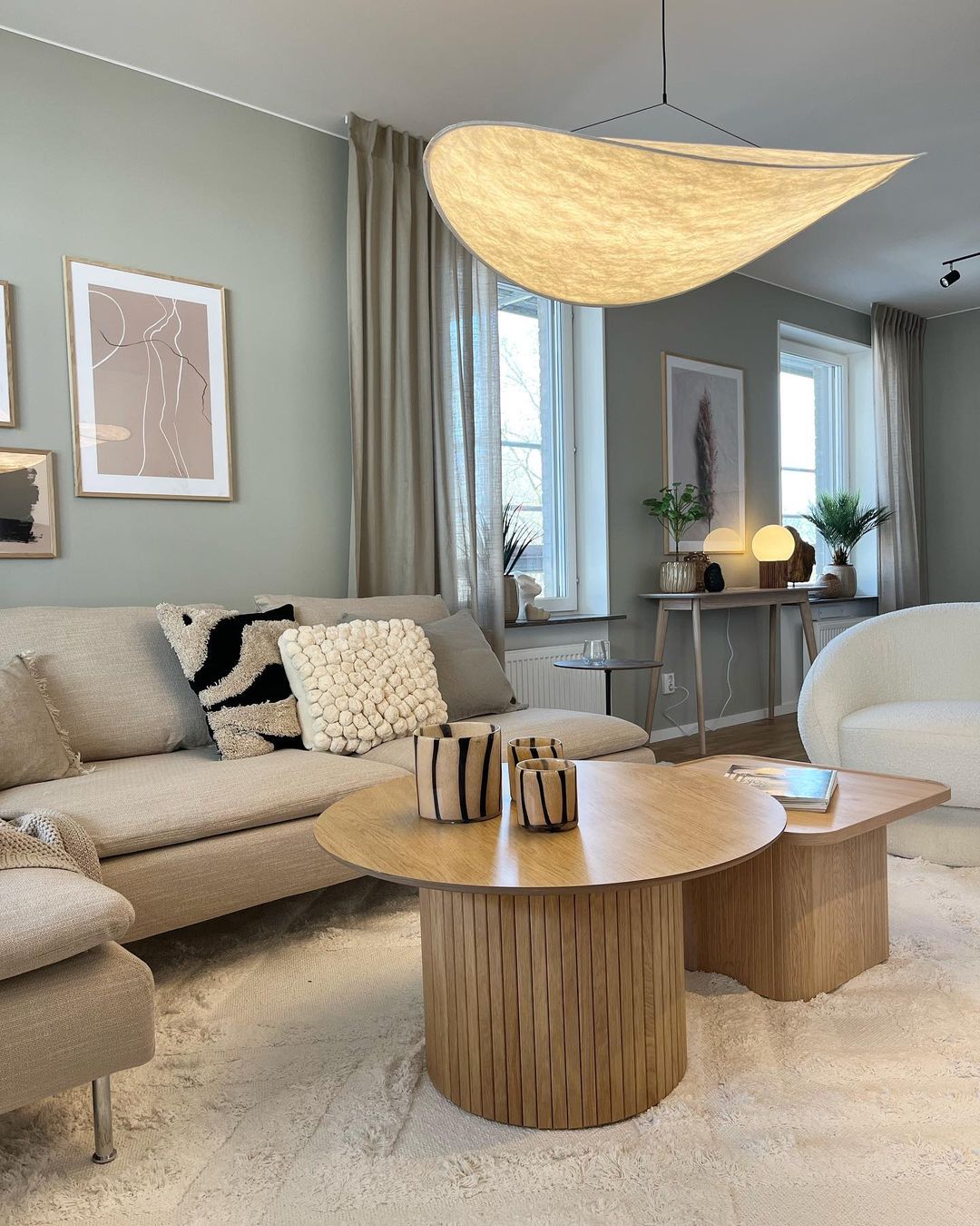 Tense Tyvek Pendant Lamp 1001 Pendant light