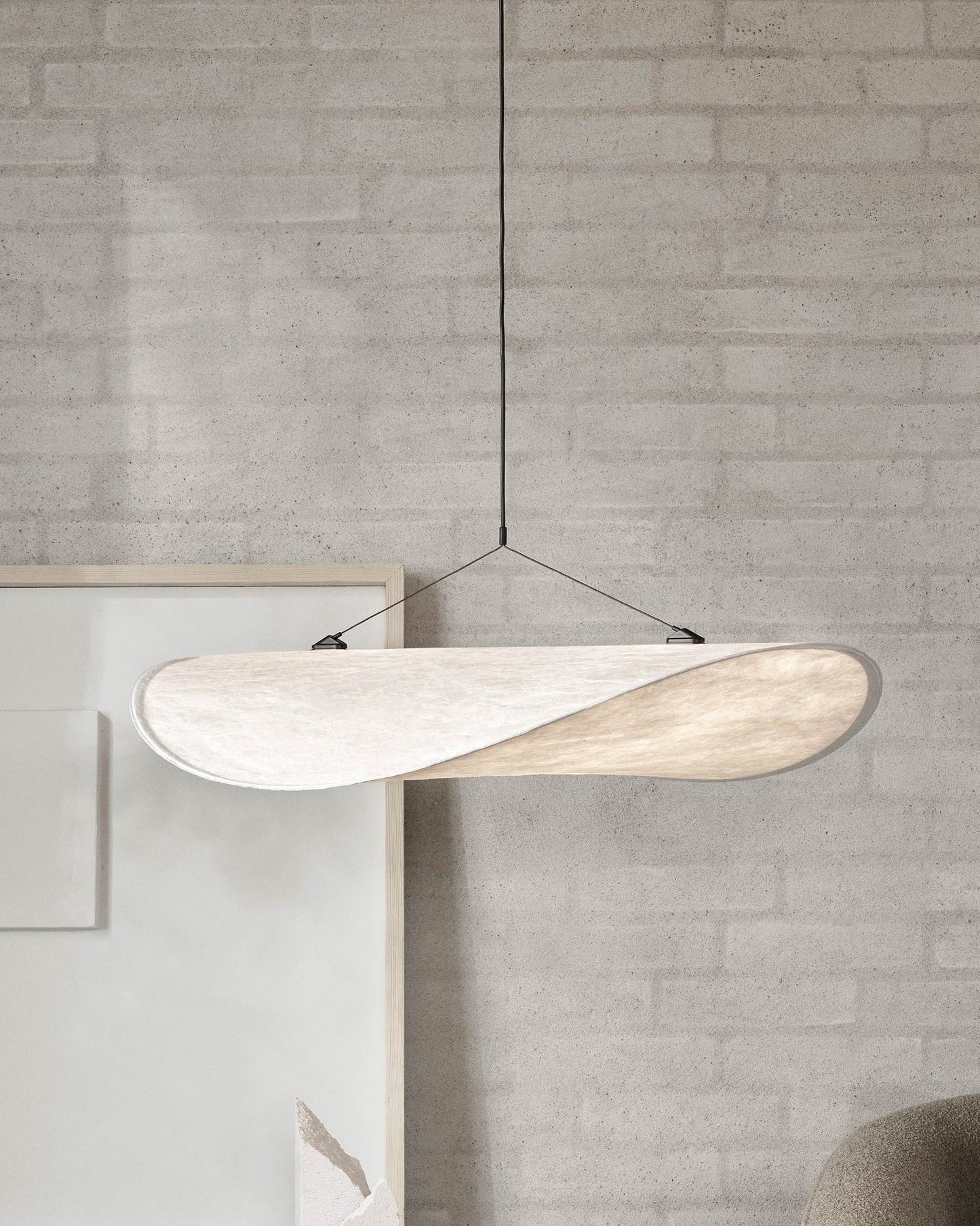 Tense Tyvek Pendant Lamp 1001 Pendant light