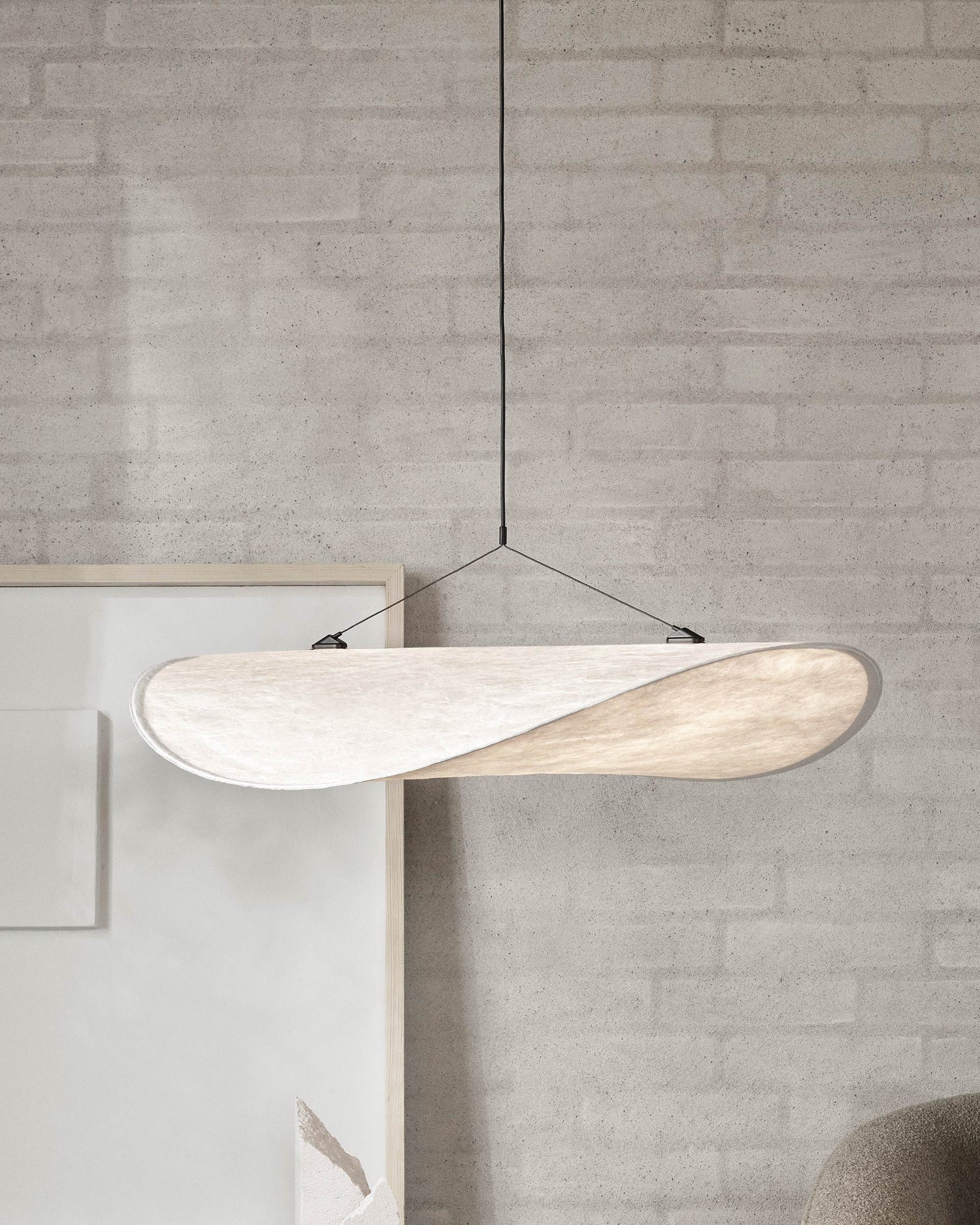 Tense Tyvek Pendant Lamp 1001 Pendant light