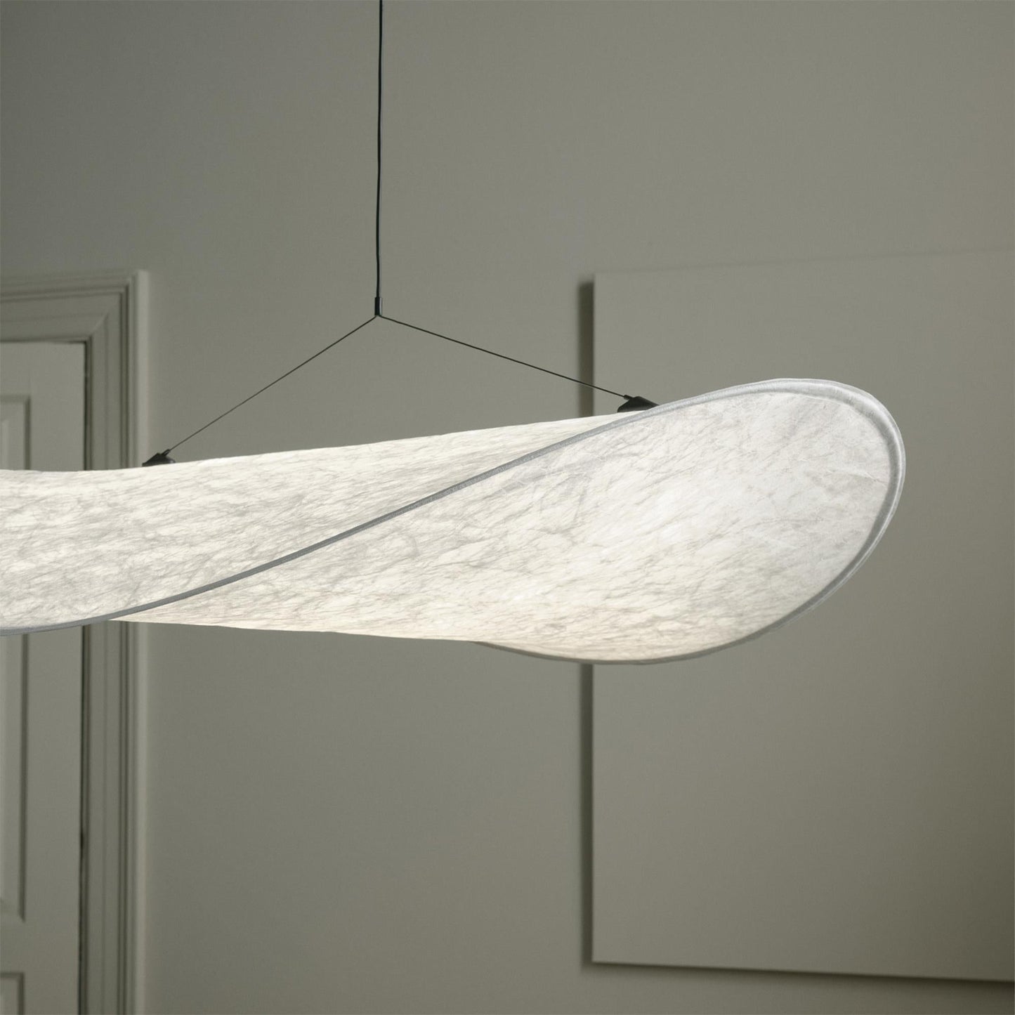 Tense Tyvek Pendant Lamp 1001 Pendant light