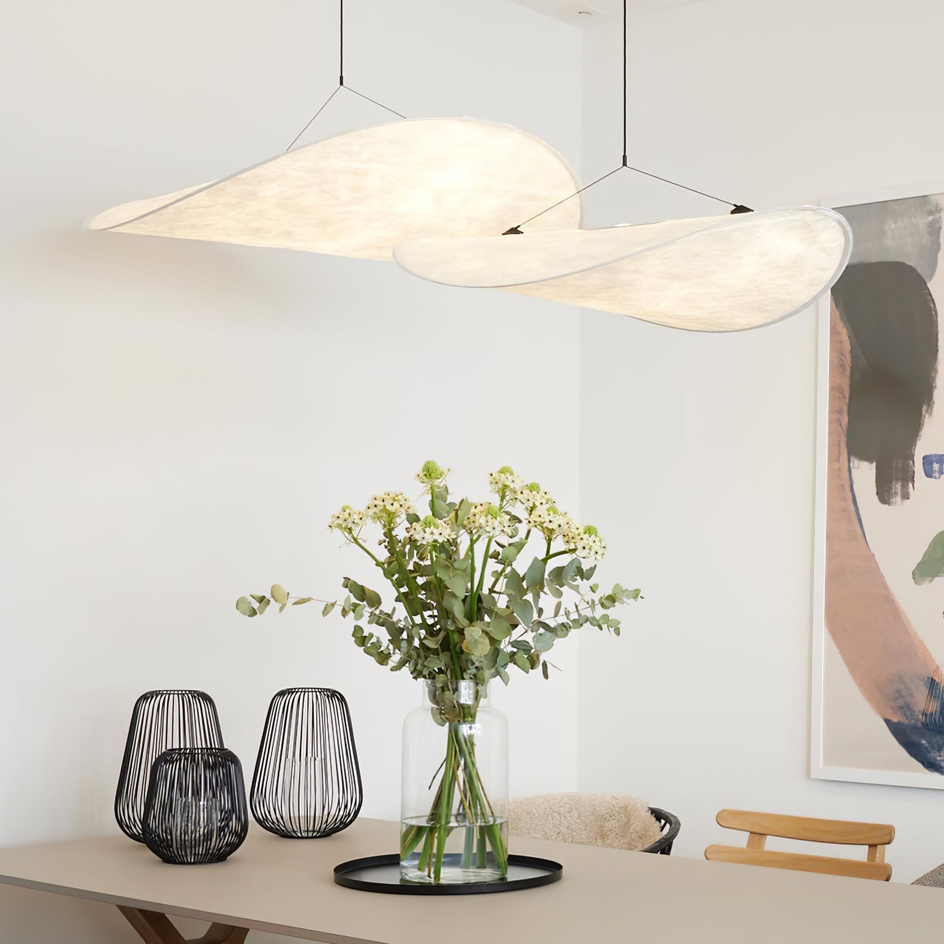 Tense Tyvek Pendant Lamp 1001 Pendant light